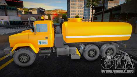 KrAZ 6322 Lavado con agua para GTA San Andreas