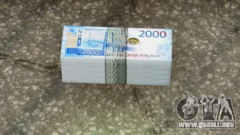 Realistic Banknote RUB 2000