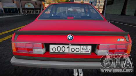 BMW M6 (Verginia) para GTA San Andreas