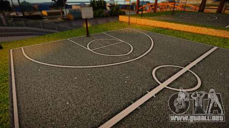 Nuevas texturas para la cancha de baloncesto para GTA San Andreas
