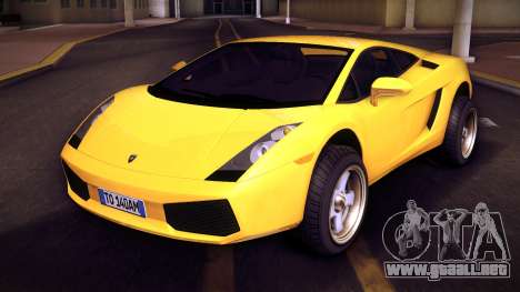 Lamborghini Gallardo 2005 para GTA Vice City