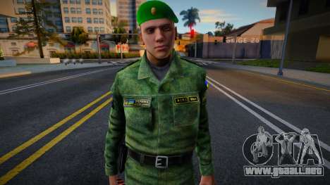 Policía Militar de Ucrania para GTA San Andreas