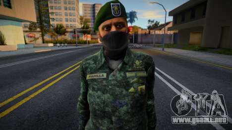 Soldado enmascarado v2 para GTA San Andreas