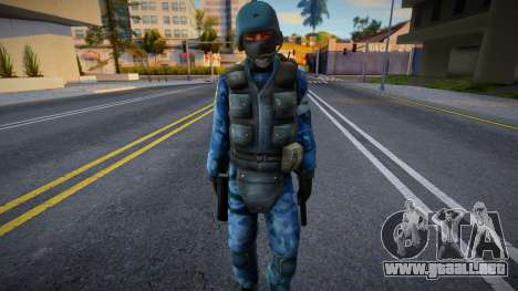 Gsg9 (Policía rusa) de Counter-Strike Source para GTA San Andreas