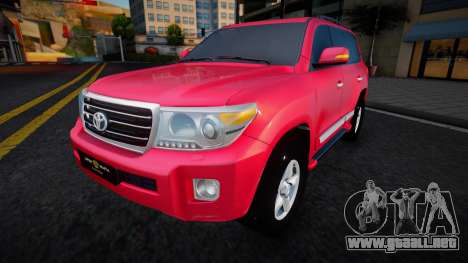 Toyota Land Cruiser 200 (Bass) para GTA San Andreas