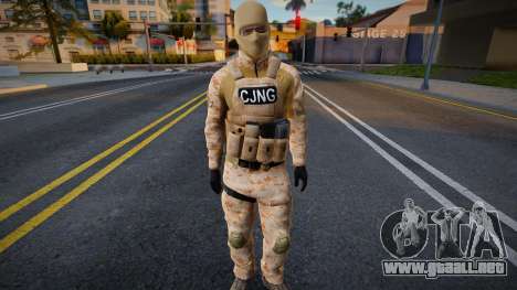 Soldado (Desierto) del Cártel Khali Nueva Genera para GTA San Andreas