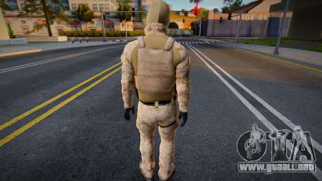 Soldado (Desierto) del Cártel Khali Nueva Genera para GTA San Andreas