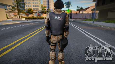 Soldado de A.U.R. Guanajuato para GTA San Andreas