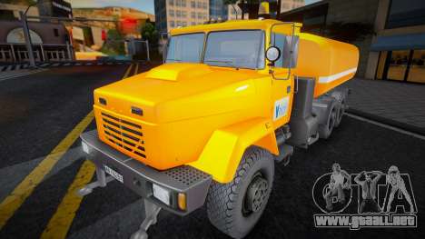 KrAZ 6322 Lavado con agua para GTA San Andreas