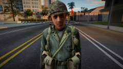 Soldado estadounidense de CoD WaW v6 para GTA San Andreas