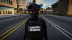 Soldado de la Guardia Nacional de México v1 para GTA San Andreas
