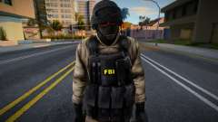 FBI en plena munición para GTA San Andreas