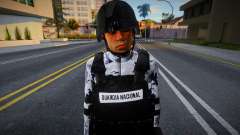 Soldado de la Guardia Nacional de México para GTA San Andreas