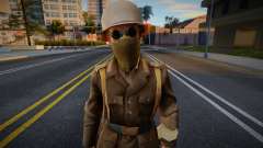 Soldado alemán (África) V2 de Call of Duty 2 para GTA San Andreas
