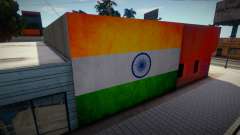 Indian Flag Wallgraffiti para GTA San Andreas