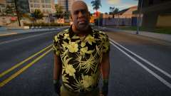 Entrenador de Left 4 Dead con camisa hawaiana (Negro para GTA San Andreas