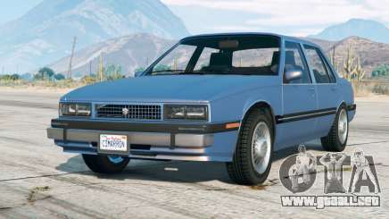 Cadillac Cimarron 1982〡add-on para GTA 5