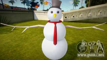 Hacer un muñeco de nieve para GTA San Andreas