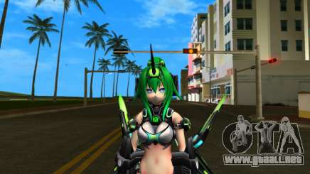 Next Green from Megadimension Neptunia VII para GTA Vice City