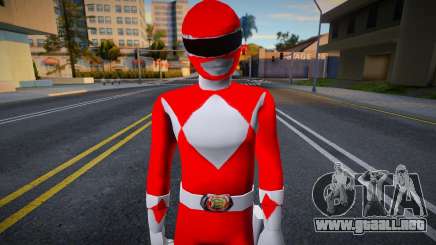 Mighty Morphin Power Ranger skin v5 para GTA San Andreas