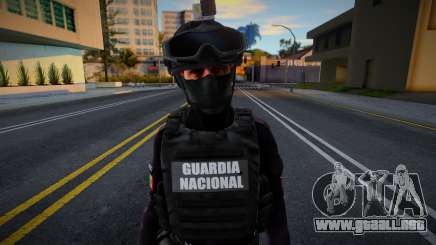 Soldado de la Guardia Nacional de México v1 para GTA San Andreas