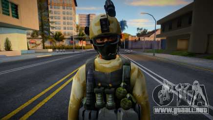 Comando (Desierto) para GTA San Andreas