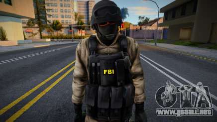 FBI en plena munición para GTA San Andreas