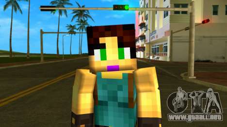 Steve Body Lara Croft para GTA Vice City