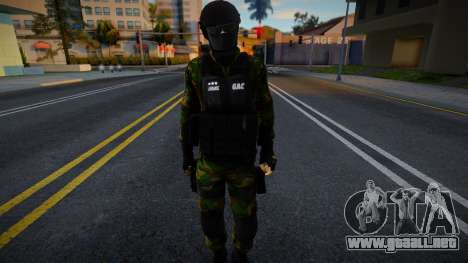 Soldado de GAC GNB V2 para GTA San Andreas