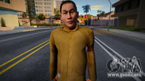 Samuel from Half-Life 2 Beta para GTA San Andreas