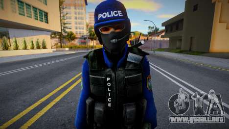 Urban (Policía de Davros) de Counter-Strike Sour para GTA San Andreas
