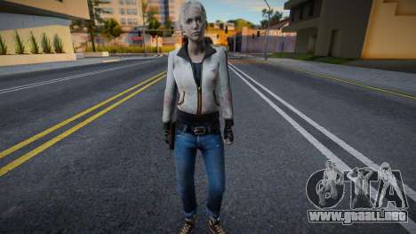 Zoe (Albino) de Left 4 Dead para GTA San Andreas