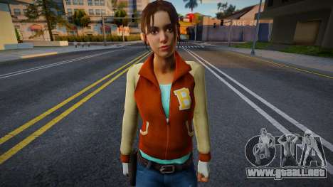 Zoe (Hotline Miami) de Left 4 Dead para GTA San Andreas