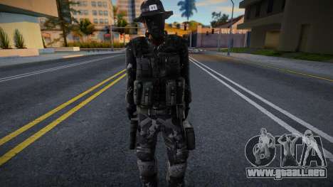 Soldado colombiano Recruta para GTA San Andreas