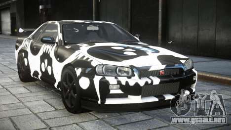 Nissan Skyline GT-R BNR34 S10 para GTA 4