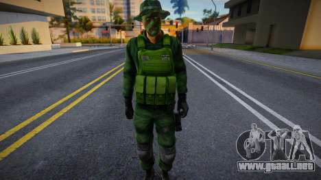 Soldado de la 33ª Brigada del Caribe para GTA San Andreas
