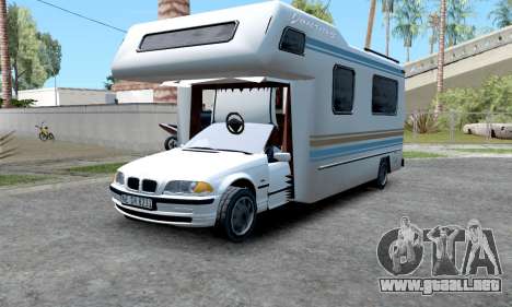 Caravana Bmw E46 para GTA San Andreas