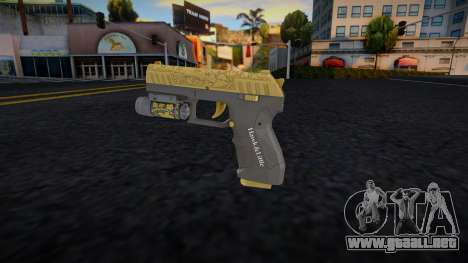 GTA V Hawk Little Combat Pistol v11 para GTA San Andreas