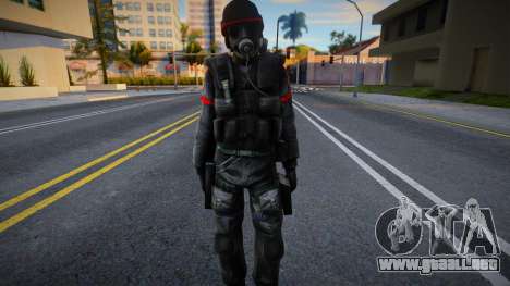 SAS (sf v1) from Counter-Strike Source para GTA San Andreas