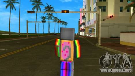 Steve Body Nyan Cat para GTA Vice City