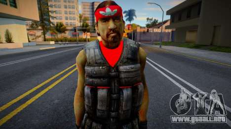 Guerrilla (Adidas) de Counter-Strike Source para GTA San Andreas