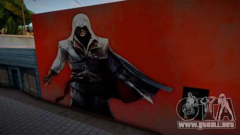 Ezio Auditore Mural v1 para GTA San Andreas