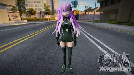 Cradle Purple Sister (Custom Neptunia) Skin para GTA San Andreas
