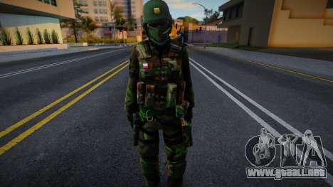 Urban (Ejército Checo) de Counter-Strike Source para GTA San Andreas