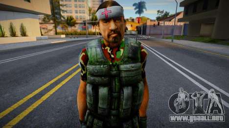 Guerrilla (Medic Trooper) de Counter-Strike Sour para GTA San Andreas