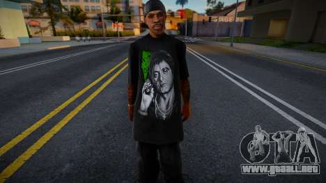 Gángster en camiseta para GTA San Andreas