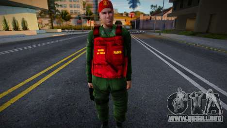 Soldado brasileño de guardia del Pueblo V1 para GTA San Andreas