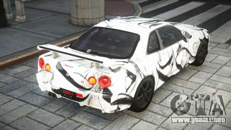 Nissan Skyline GT-R BNR34 S3 para GTA 4