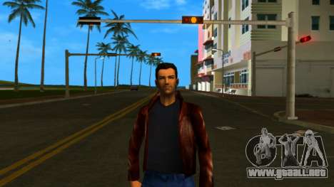 Tommy en cuero de gángster para GTA Vice City