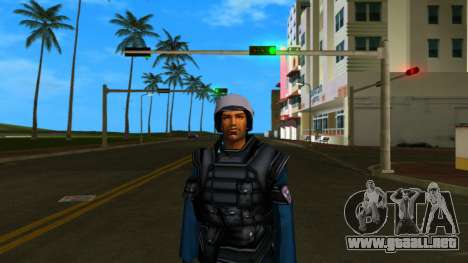 Tommy con ropa de fuerzas especiales para GTA Vice City